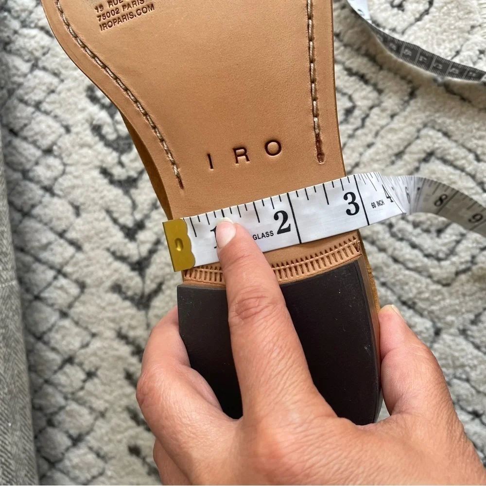 IRO Men’s Chelsea Boots in Camel Size 42 EUR Like New - Picture 14 of 15